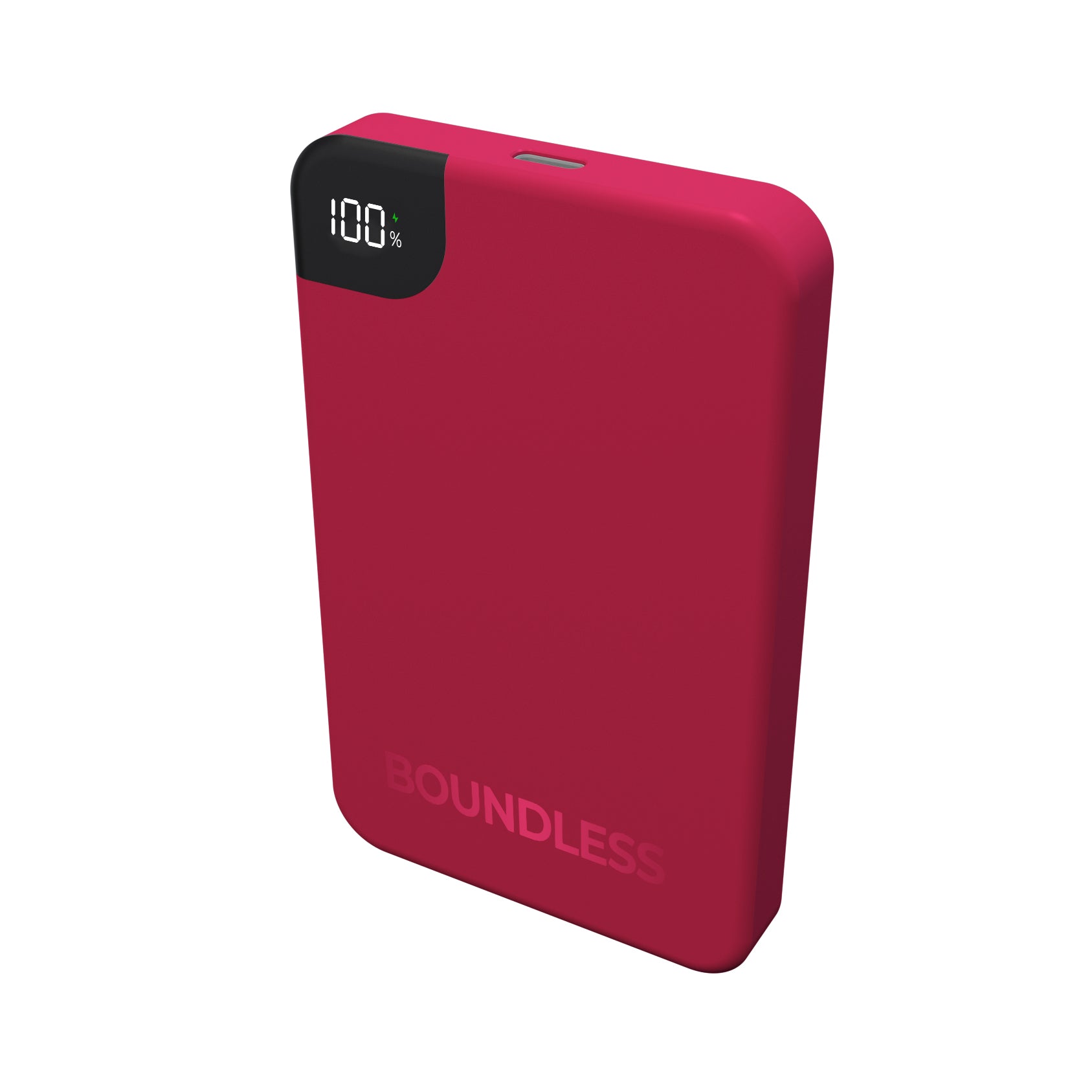 5,000mAh Ultra-Slim Power Bank w/Type-C Port and Charging Cables