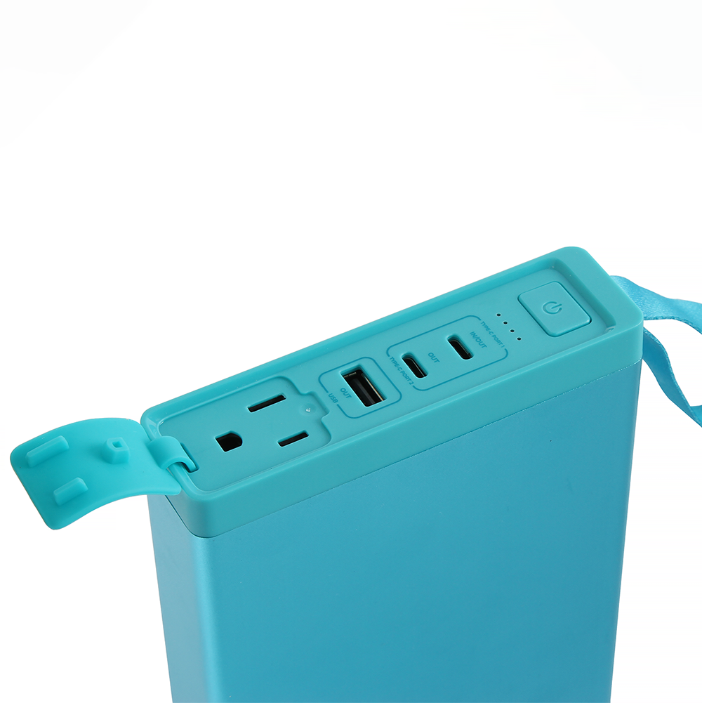 100Wh Mega Power Station with AC Outlet, USB & Type-C Ports